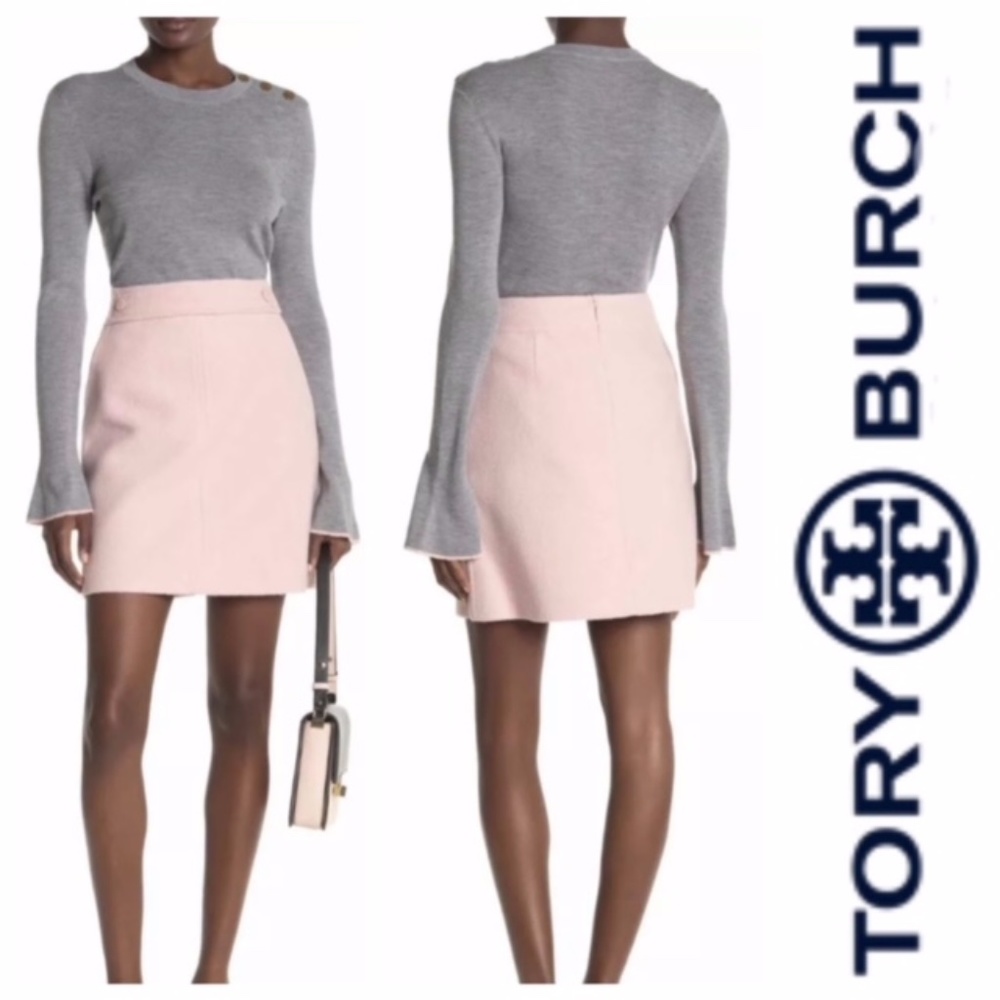 NWT TORY BURCH CELESTE SKIRT COSTAL PINK Size 14